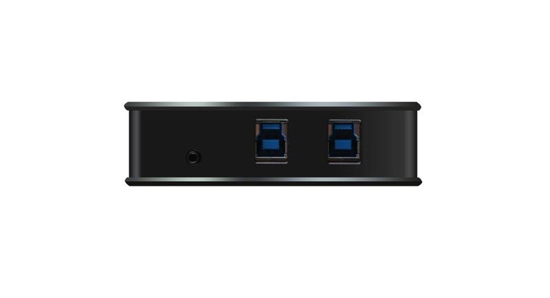 IOGEAR 4x2 USB 3.0 Peripheral Sharing Switch with USB-C Adapter, GUS432CA1KIT - Image 2